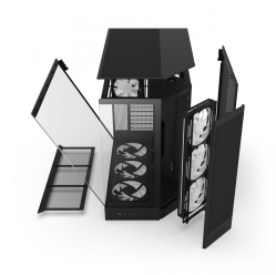 Obudowa NZXT CM-H92FB-P1 H9 Flow RGB+ Midi Tower z oknem czarna 