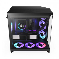 Obudowa NZXT CM-H92FB-P1 H9 Flow RGB+ Midi Tower z oknem czarna 