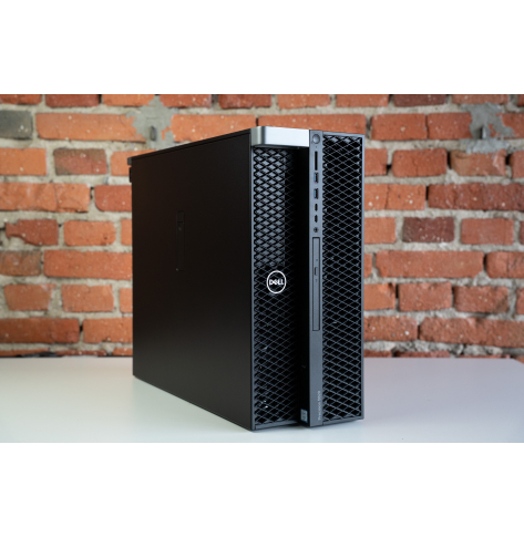 Dell Precision 5820 Tower Xeon W-2255 32GB 2TB SSD NVIDIA RTX A2000 W11P MAR Klasa A