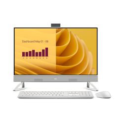 Komputer DELL 27 AIO EC27250 27 FHD Core 7 150U 16GB 1TB SSD WIFI BT W11P 3YPS Pearl White
