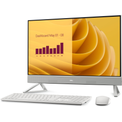 Komputer DELL 27 AIO EC27250 27 FHD Core 7 150U 16GB 1TB SSD WIFI BT W11P 3YPS Pearl White