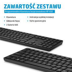 Klawiatura bezprzewodowa HP 450