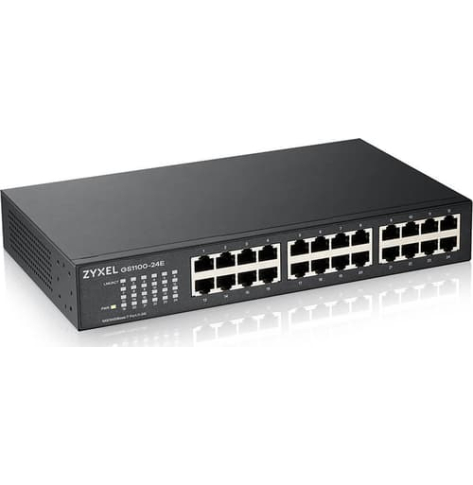 Switch ZYXEL GS1100-24Ev4 Unmanaged + 24 port Gigabit Unmanaged v4
