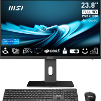 MSI AIO PRO AP242P 14M-649XEU i5-14400 23,8 IPS LED FHD Non-Touch Anti-Glare 16GB 512GB M.2 AX211 WiFi 6E NoOS czarny