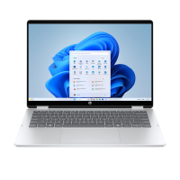 Laptop HP OmniBook Flip 14 WUXGA Touch IPS Ryzen AI 5 340 16GB 512GB BT BLKB x360 Win11 Meteor Silver 2Y