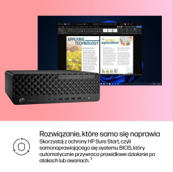 Komputer HP EliteDesk 8 SFF G1i AI Ultra 5-235 16GB 512GB W11P AI Czarny