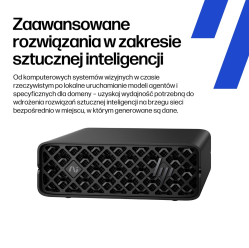 HP ZGX Nano G1n AI GB10 128GB 4 TB Linux Mini AI Workstation AI Czarny