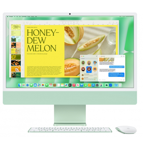 Apple iMac 24 AIO M4 10 10, 16GB, 512GB SSD - Zielony