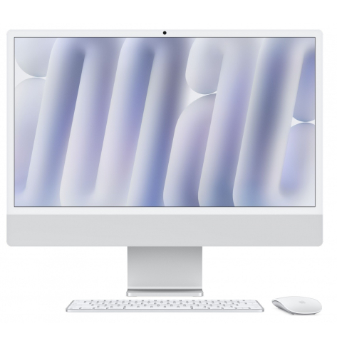 Apple iMac 24 AIO M4 10 10, 24GB, 512GB SSD - Srebrny