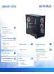 OPTIMUS E-Sport GB550T-CR12 R7-5800X 16GB 1TB RTX 5060 OC 8GB W11