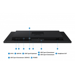 Samsung Monitor Viewfinity S80H IPS 3840x2160 UHD 16:9 1xHDMI 1xDP 3xUSB-A 1xUSB-B Easy Connection 5ms 60Hz HAS+PIV płaski 3YOn-Site (LS27H804EAUXEN)