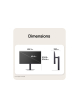 LG Electronics Monitor 27 cali 27G550B-B IPS FHD