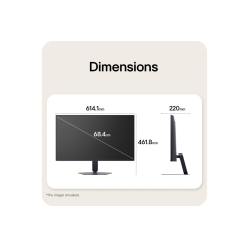 LG Electronics Monitor 27 cali 27G523B-B IPS FHD
