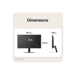 LG Electronics Monitor 24.4 cala 25G523B-B IPS FHD