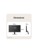 LG Electronics Monitor 24.4 cala 25G523B-B IPS FHD