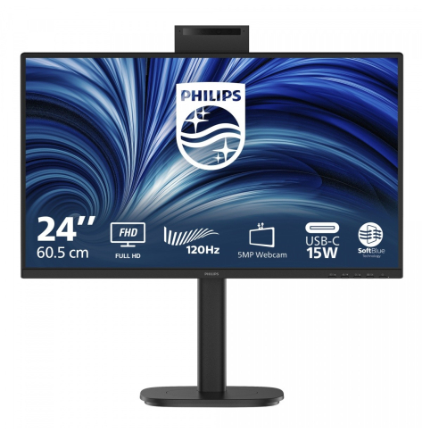 Philips Monitor 23.8 cala 24B2N3200JH IPS 120Hz HDMI DP