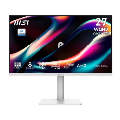 MSI Monitor PRO MAX 271QPHW E14 27 cali/LED/WQHD/FLAT/144Hz/Biały