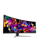 MSI Monitor MPG 491CQP QD-OLED 49 cali/LED/QD-OLED/Zakrzywiony/144Hz/Czarny
