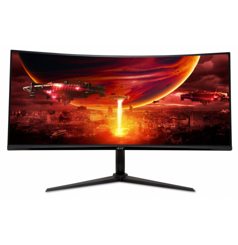 Acer Monitor 34 cale ED340CUS3BMII VA 180Hz 1ms 2XHDMI DP 