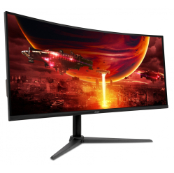 Acer Monitor 34 cale ED340CUS3BMII VA 180Hz 1ms 2XHDMI DP 