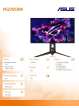 Asus Monitor 27 cali PG27UCDM