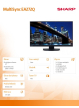 Sharp Monitor MultiSync EA272QB 27 cali czarny