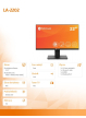 AG NEOVO Monitor 22 cale LA-2202 HDMI DP D-SUB