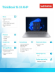 Lenovo ThinkBook 16 G9 Ryzen 5 220 16GB 512GB INT 16 WUXGA W11H Arctic Grey 3YRS OS + CO2 Offset 
