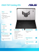 Asus TUF Gaming A16 FA608UP-R7165 nOS R7-260 16GB 512GB 5070