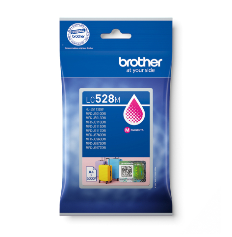 Tusz BROTHER Magenta LC528M 5000 str.