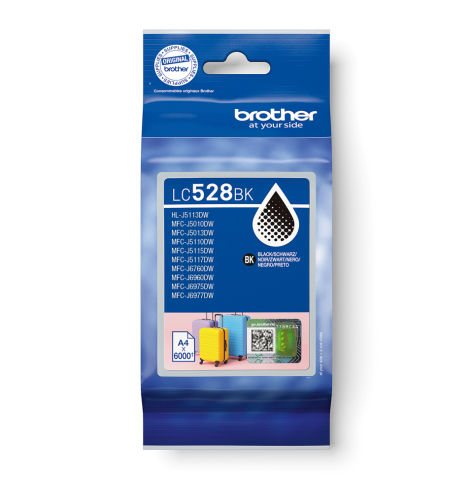 Tusz BROTHER Black LC528BK 6000 str.