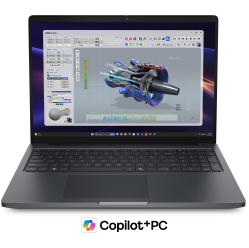 Laptop DELL Pro Precision 5 PW516261 16 FHD+ Ultra 9-386H 64GB 1TB RTX2000 BK FPR NFC SCR W11P 3YPS