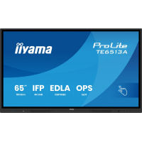 Monitor IIYAMA TE6513A-B3AG 65 IR 40pkt IPS 4K 7H 500cd/m2 WiFi USB Android 14 Google EDLA 2x20W Vesa