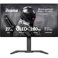 Monitor IIYAMA GOB2701QSC-B1 27 OLED 280Hz 65W 1500 cd/m2 1500000:1 0.03ms HDMI DP USB HUB