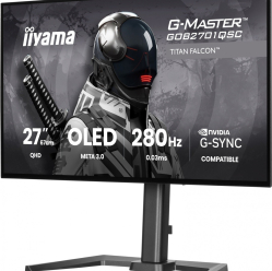 Monitor IIYAMA GOB2701QSC-B1 27 OLED 280Hz 65W 1500 cd/m2 1500000:1 0.03ms HDMI DP USB HUB