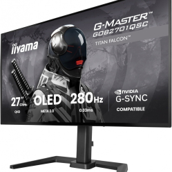 Monitor IIYAMA GOB2701QSC-B1 27 OLED 280Hz 65W 1500 cd/m2 1500000:1 0.03ms HDMI DP USB HUB