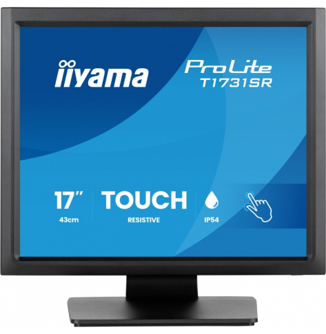 Monitor IIYAMA ProLite T1731SR-B2S 17 TN RESISTIVE HDMI DP VGA 250cd 1000:1 5ms 