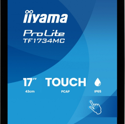 Monitor IIYAMA ProLite TF1734MC-B8X TN 17 TN 10pkt HDMI DP 350cd 1000:1 5ms 