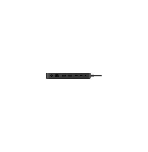 MS Surface Dock Thunderbolt 4 USB-C to Host 2xUSB-C 4k/60Hz display 3xUSB-A USB 3.1 Gen 2 Ethernet RJ45 2.5Gb