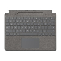 MICROSOFT Surface Pro 9/10 Typecover with Slim Pen COMM platinum Eng Intl CEE EM