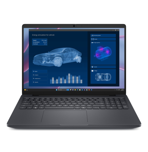 Laptop Dell Pro Max 16 MC16255 Ryzen AI 7 PRO 350 32GB 1TB SSD RTX PRO 1000 FHD BT W11P 3YPS