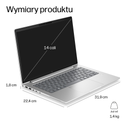 Laptop HP EliteBook 6 G2i 14 WUXGA Core 5 315 16GB 512GB SSD W11P