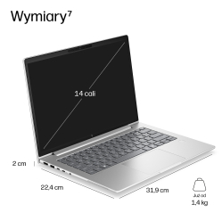 Laptop HP EliteBook 6 G2i 14 WUXGA Ultra 5-332 16GB 512GB SSD W11P
