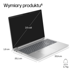 Laptop HP ProBook 4 G2i 16 WUXGA Core 7 350 16GB 512GB SSD W11P