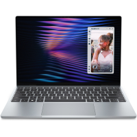 Laptop DELL XPS 13 DX13260 13.4 2.5K Touch Core 5 320 16GB 512GB SSD BK W11H 3YPS Sky