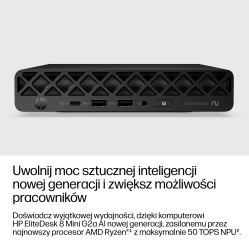 Komputer HP EliteDesk 8 Mini G2a Ryzen AI 5 PRO 440 16GB 512GB W11P