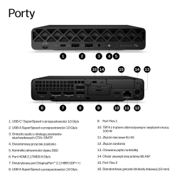 Komputer HP EliteDesk 8 Mini G2i Ultra 5-322 16GB 512GB W11P