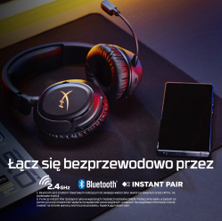 Słuchawki HP HyperX Cloud Flight 2 - Wireless Gaming Headset White