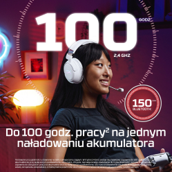 Słuchawki HP HyperX Cloud Flight 2 - Wireless Gaming Headset White