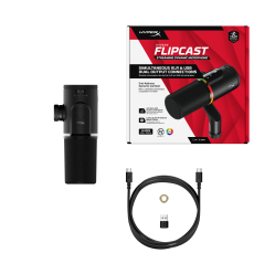 Mikrofon HP HyperX FlipCast Streaming XLR/USB Dynamic Microphone